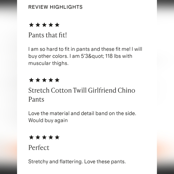 Stretch Cotton Twill Girlfriend Chino Pants - Picture 6 of 9